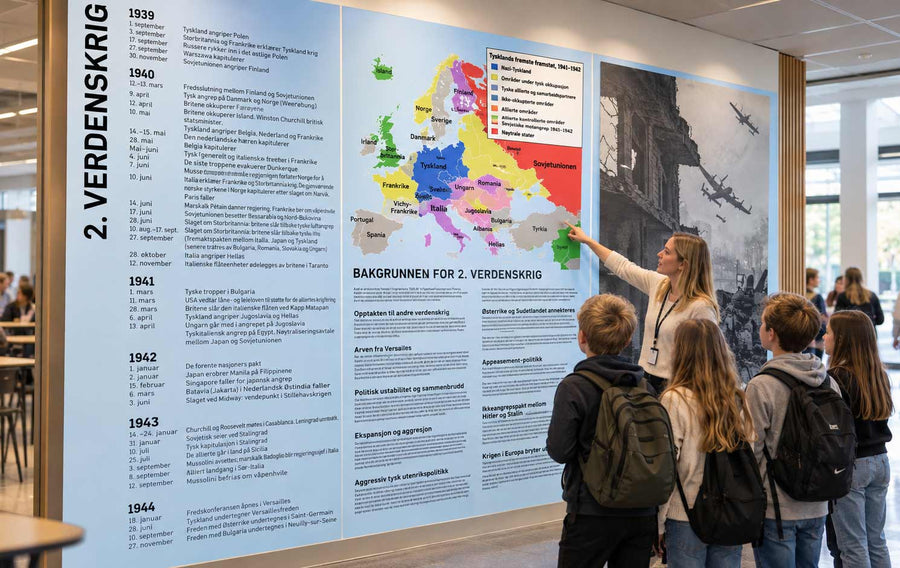 Krigen, okkupasjonen og freden