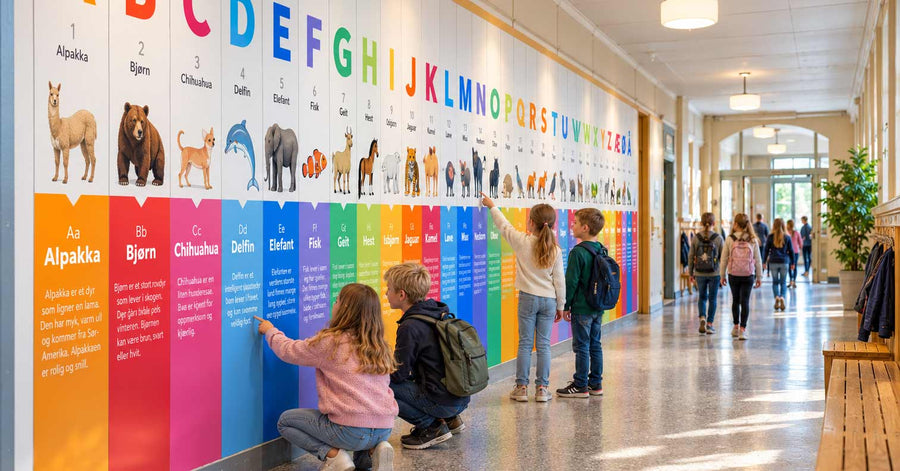 Alfabetet alltid innen rekkevidde