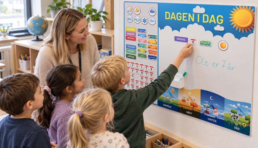 Hver dag starter med å finne ut hvilken dag det er