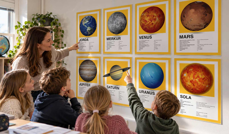 Åtte planeter – mye å oppdage
