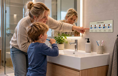 ASK-handlingsrekke «Pusse tenner» – tannpuss med symboler