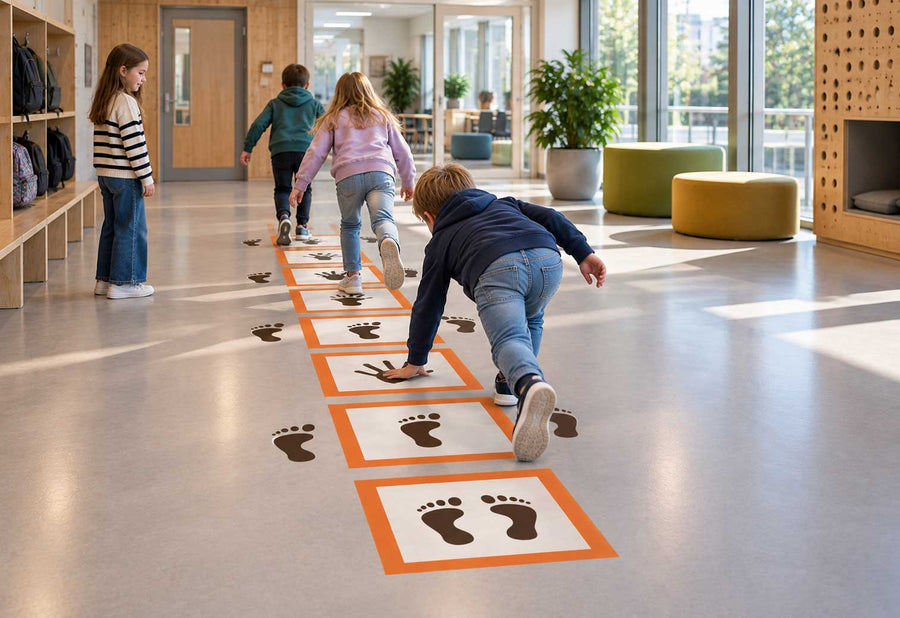 Ingen regler å huske, bare hopp